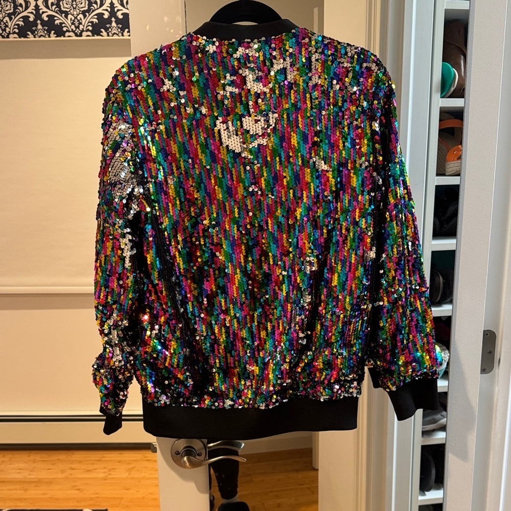Fabulous Multicolor Sequin Jacket - image 5
